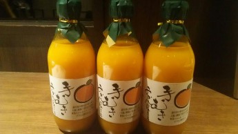 完熟　手むきみかん100％ジュース