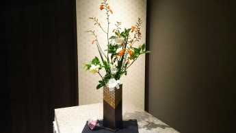 花を生けております