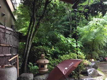 本日は雨