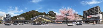 湯河原駅前広場工事完成式