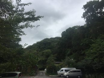 台風が・・・